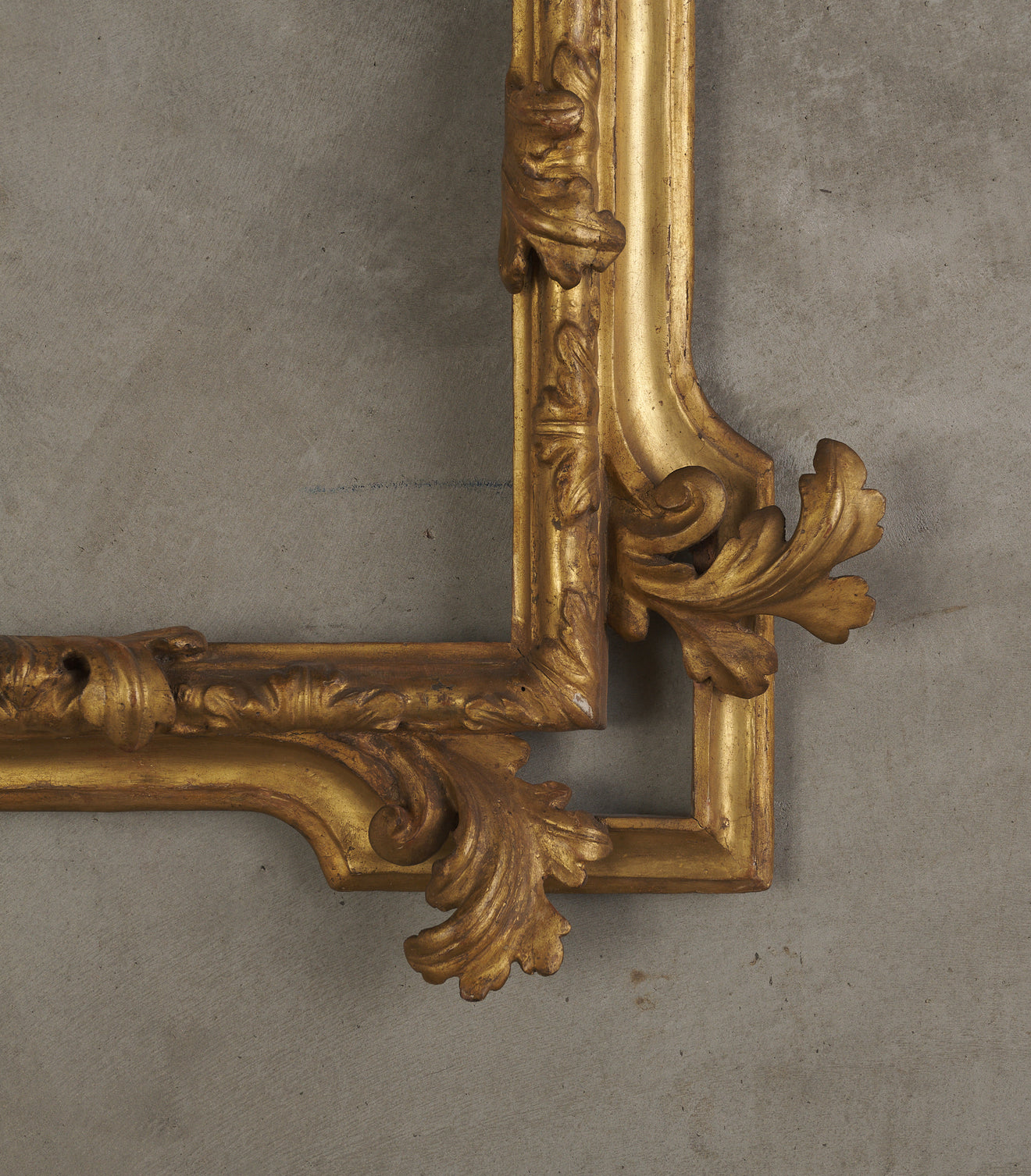 18th C BOLOGNESE GILDED FRAME, LARGE