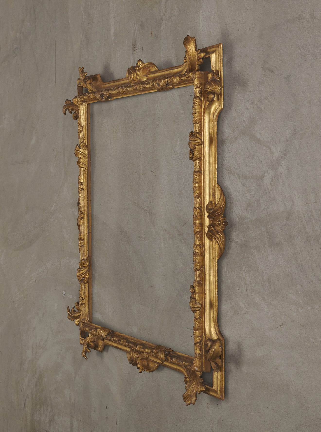 18th C BOLOGNESE GILDED FRAME, LARGE