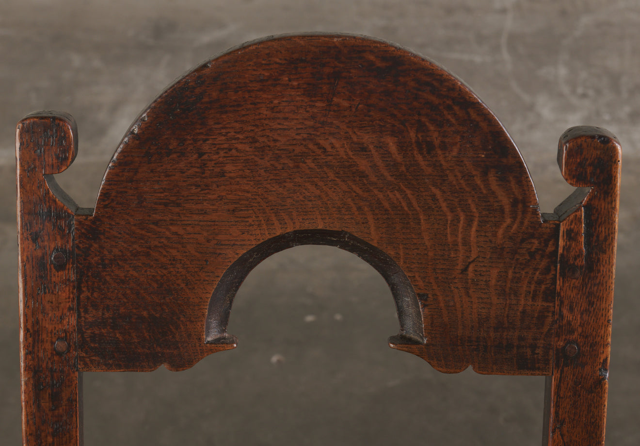19TH C ENGLISH HALL CHAIR