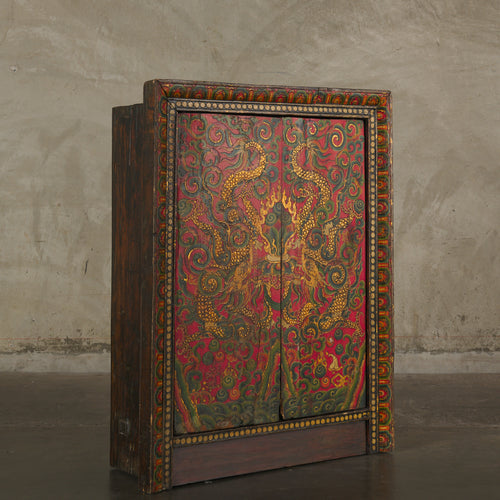 TIBETAN TEMPLE CABINET