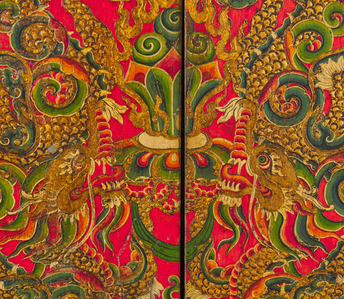 TIBETAN TEMPLE CABINET