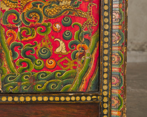 TIBETAN TEMPLE CABINET