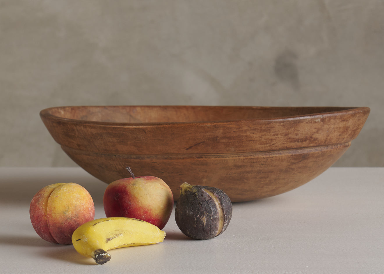 40 YEAR COLLECTION OF ITALIAN STONE FRUIT AND BOWL