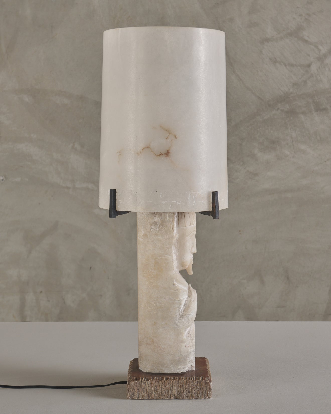 ALABASTER LAMP, SPANISH