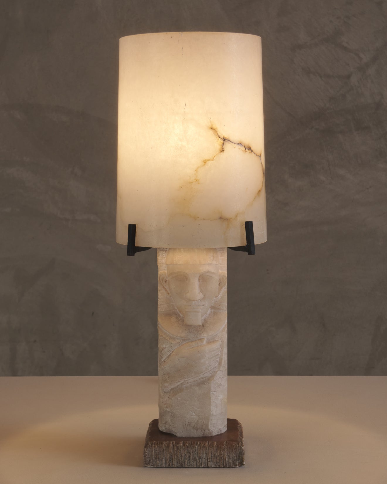ALABASTER LAMP, SPANISH