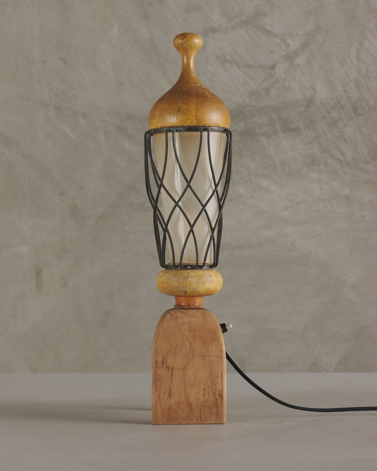 ALDO TURA TABLE LAMP, ITALY 1960