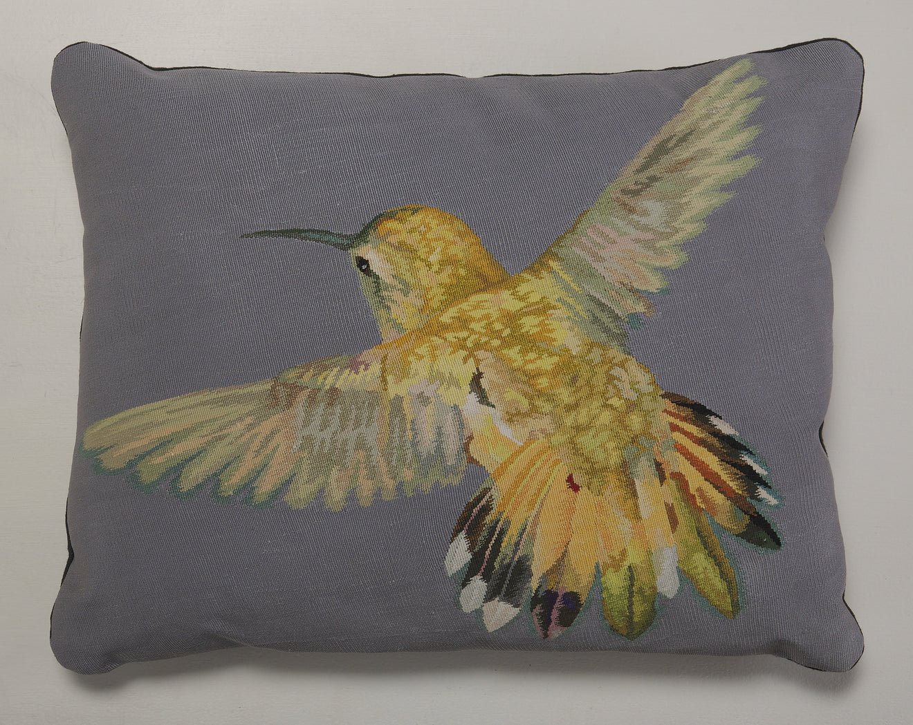 ALEXANDER MCQUEEN AUBUSSON HUMMINGBIRD PILLOW(S), LARGE