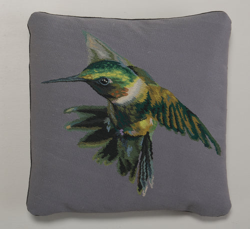 ALEXANDER MCQUEEN AUBUSSON HUMMINGBIRD PILLOW(S), MED