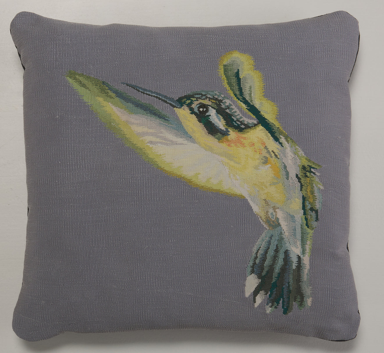 ALEXANDER MCQUEEN AUBUSSON HUMMINGBIRD PILLOW(S), MED