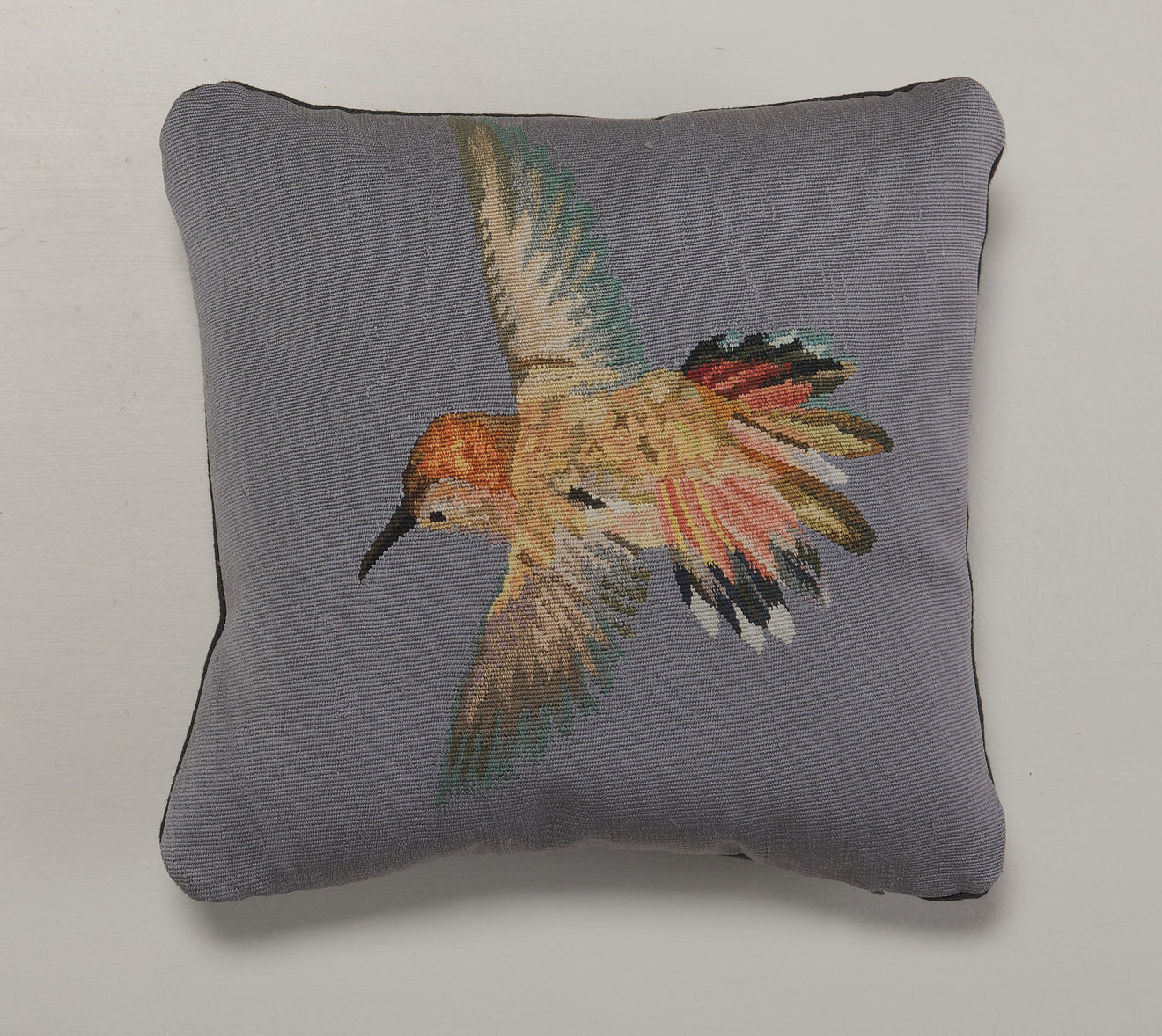 ALEXANDER MCQUEEN AUBUSSON HUMMINGBIRD PILLOW(S), SML