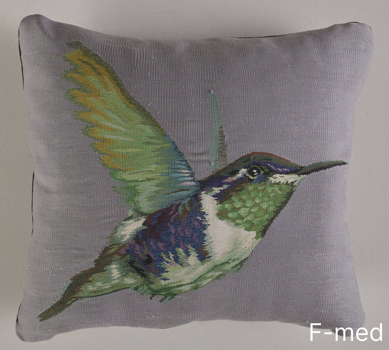 ALEXANDER MCQUEEN AUBUSSON HUMMINGBIRD PILLOW(S), MED