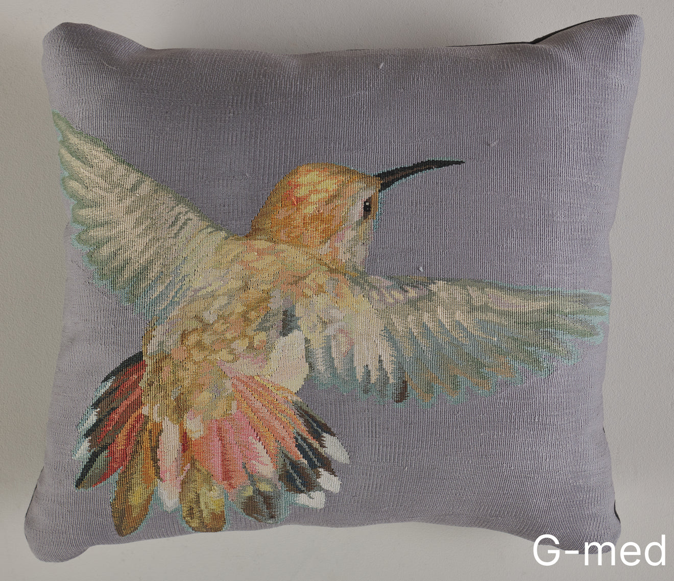 ALEXANDER MCQUEEN AUBUSSON HUMMINGBIRD PILLOW(S), MED