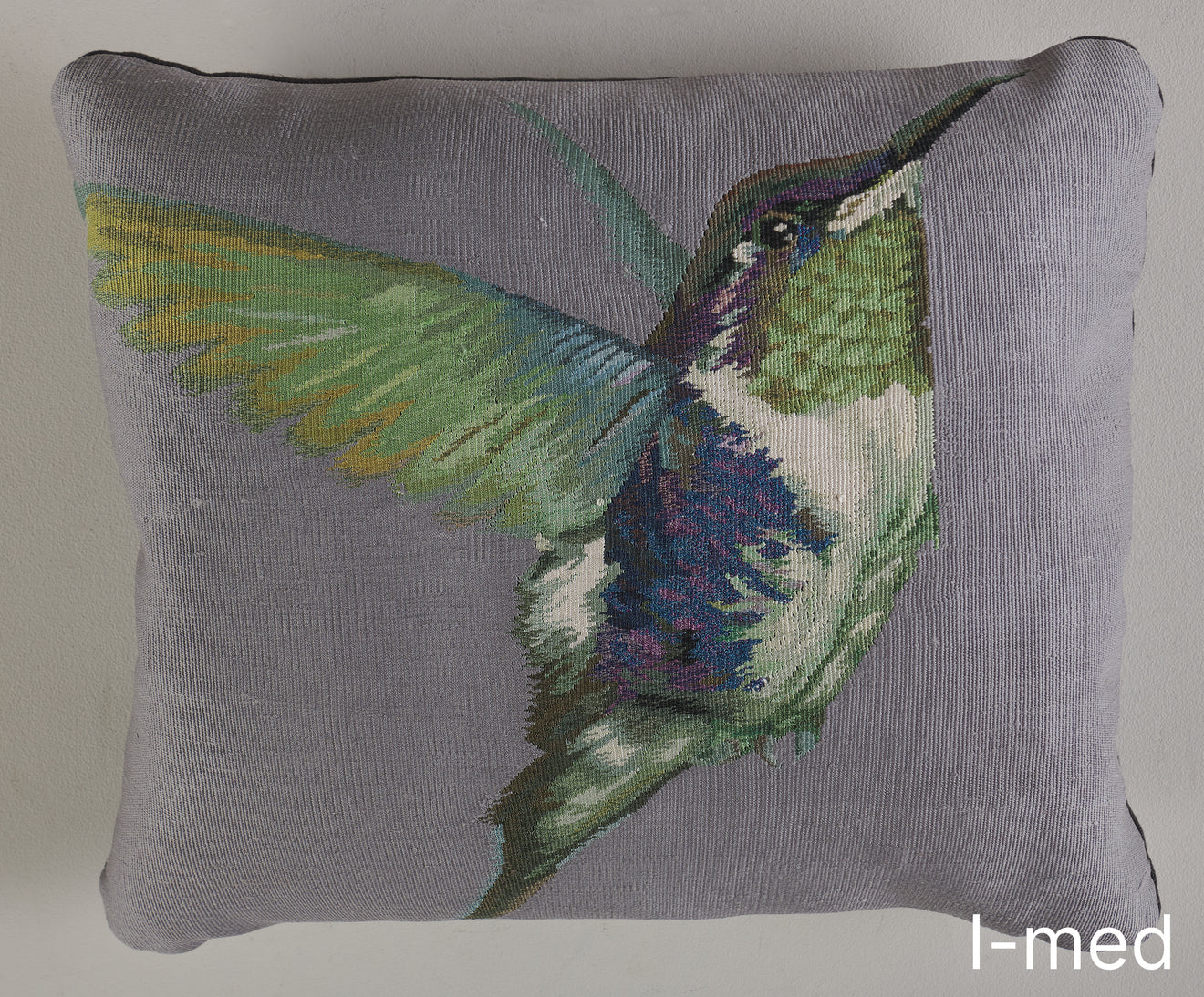 ALEXANDER MCQUEEN AUBUSSON HUMMINGBIRD PILLOW(S), MED