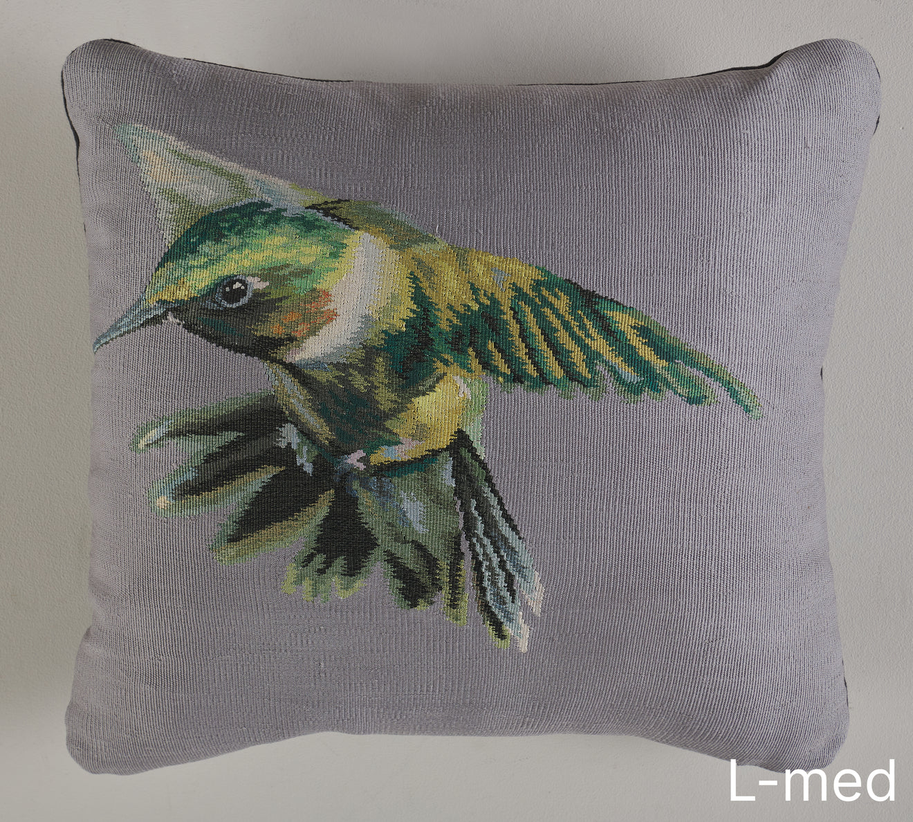 ALEXANDER MCQUEEN AUBUSSON HUMMINGBIRD PILLOW(S), MED