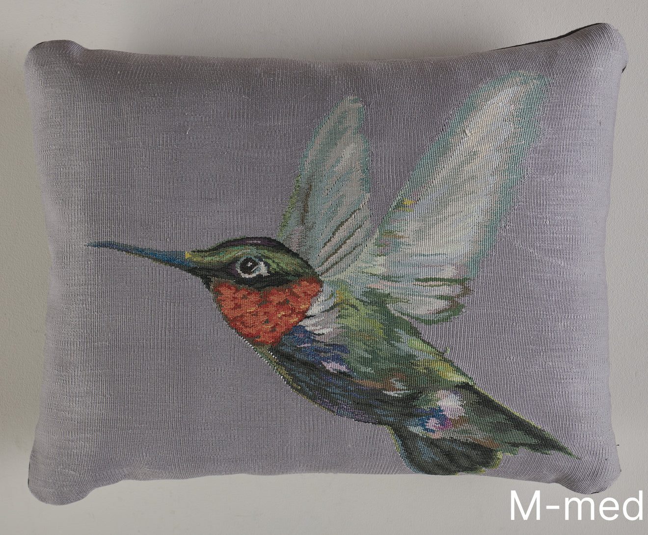 ALEXANDER MCQUEEN AUBUSSON HUMMINGBIRD PILLOW(S), MED