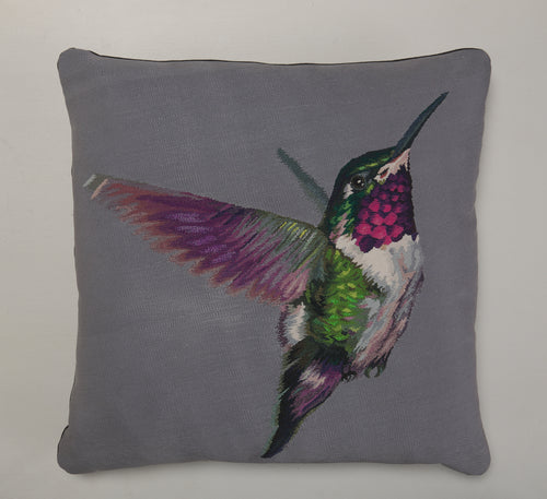 ALEXANDER MCQUEEN AUBUSSON HUMMINGBIRD PILLOW(S), XL