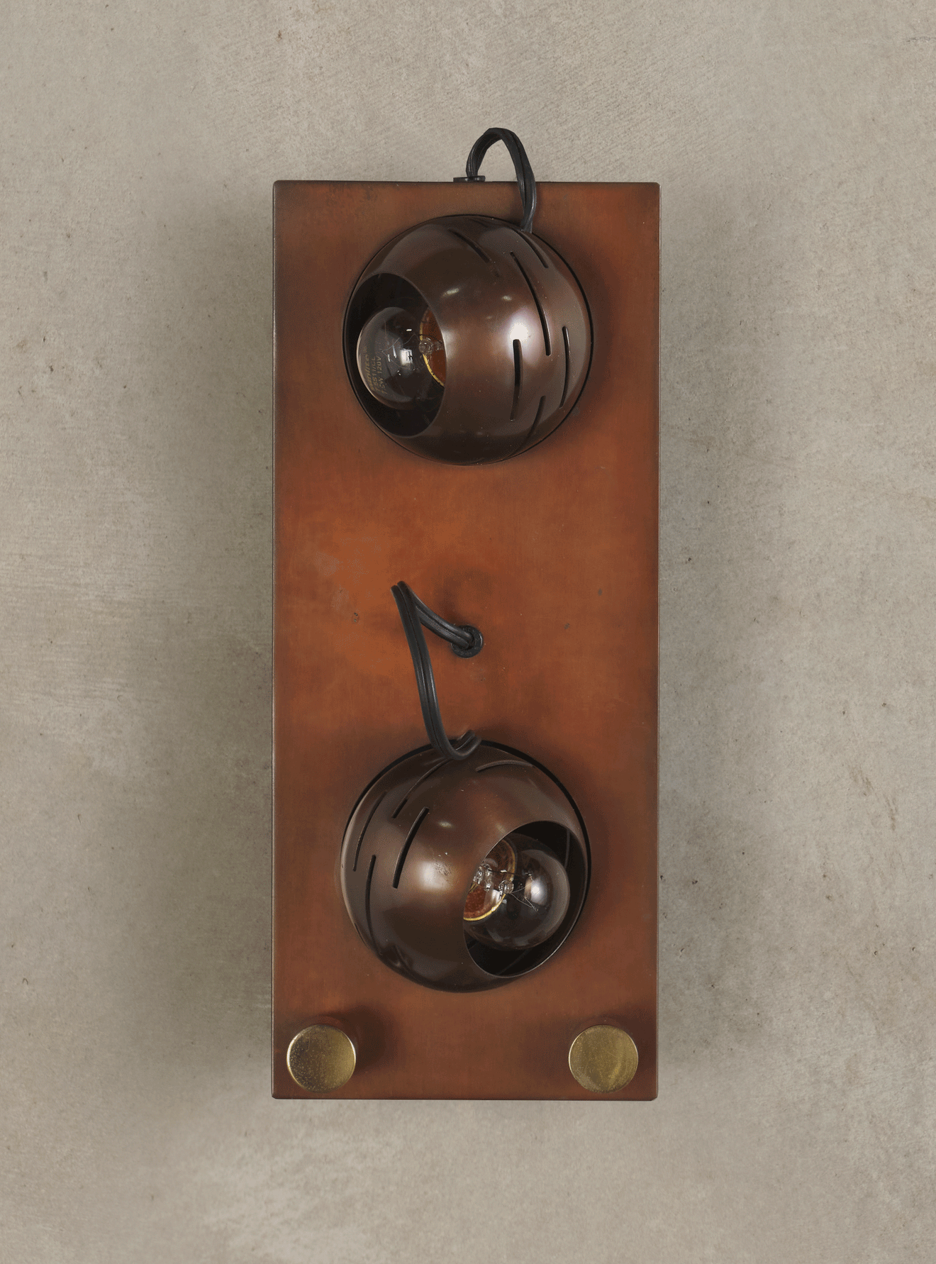 ANGELO LELLI ARREDOLUCE SCONCE, MODEL 14140, ITALY , C1972