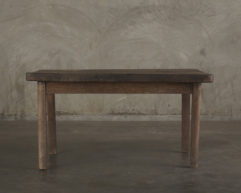 ANTIQUE EUROPEAN PLANK TOP FARM TABLE – Blackman Cruz