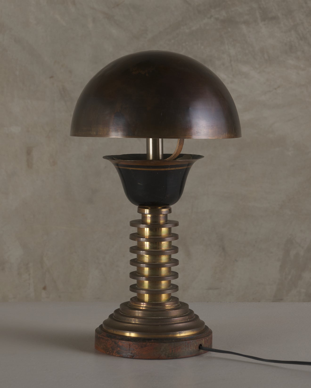 ART DECO ADJUSTABLE DESK LAMP