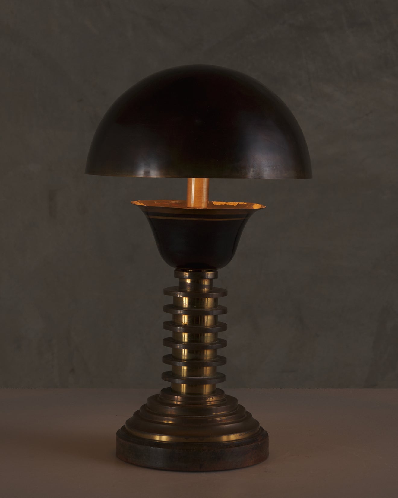 ART DECO ADJUSTABLE DESK LAMP