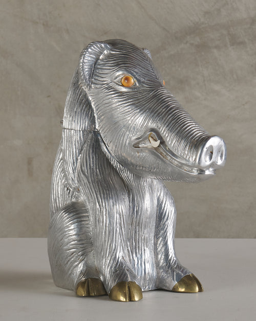 ARTHUR COURT WILD BOAR WINE COOLER/ICE BUCKET, 1986