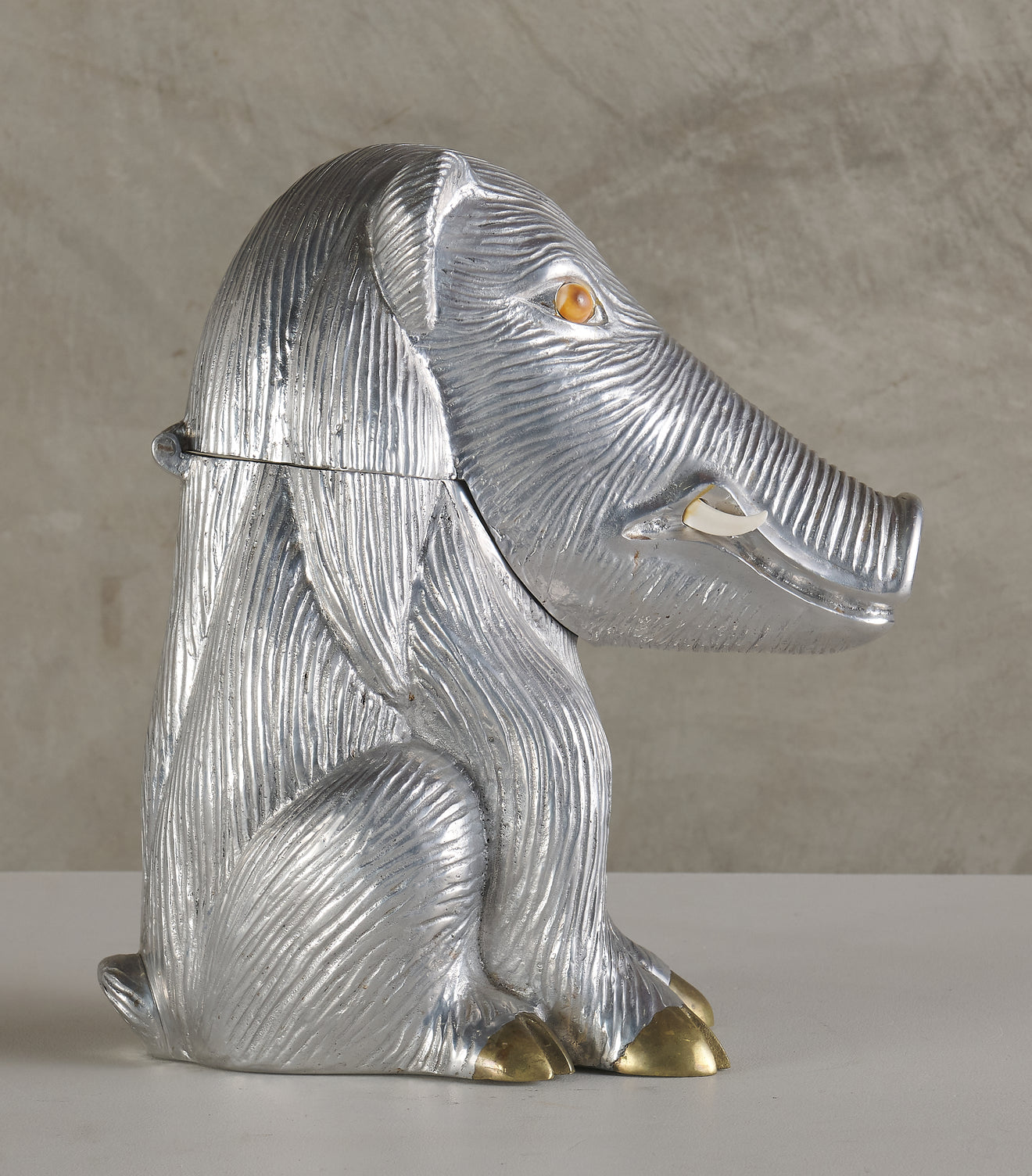 ARTHUR COURT WILD BOAR WINE COOLER/ICE BUCKET, 1986