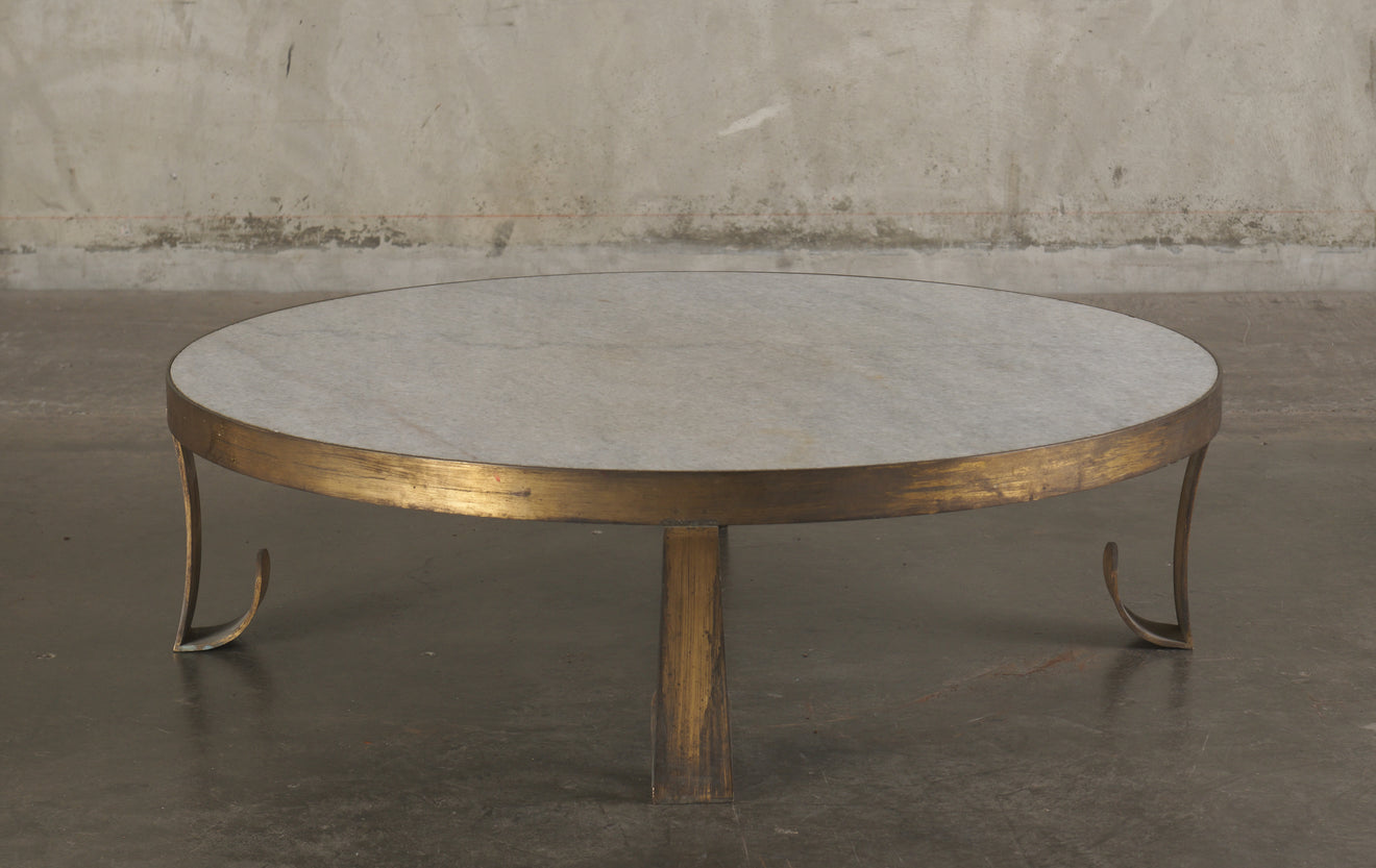 ARTURO PANI MARBLE TOP COFFEE TABLE, 1950s