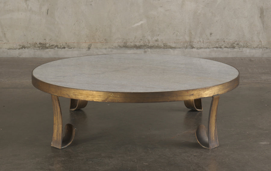 ARTURO PANI MARBLE TOP COFFEE TABLE, 1950s