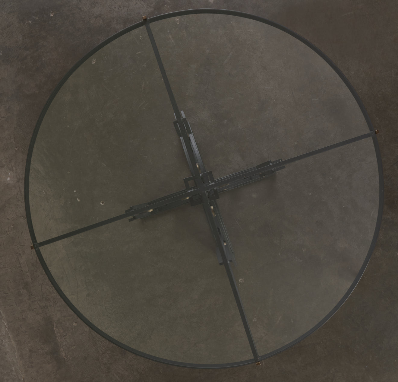 ARTURO PANI (1915-1981) IRON DINING TABLE, c1970