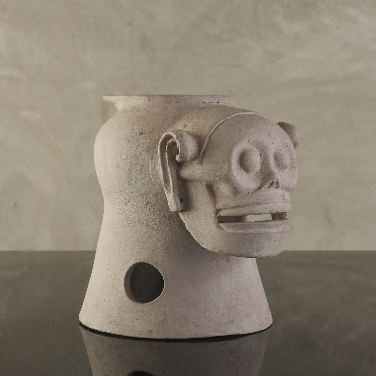 AZTEC REVIVAL CLAY VESSEL