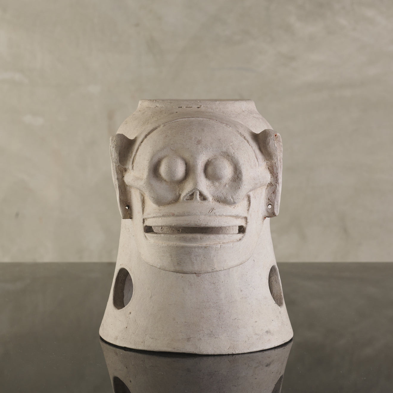 AZTEC REVIVAL CLAY VESSEL