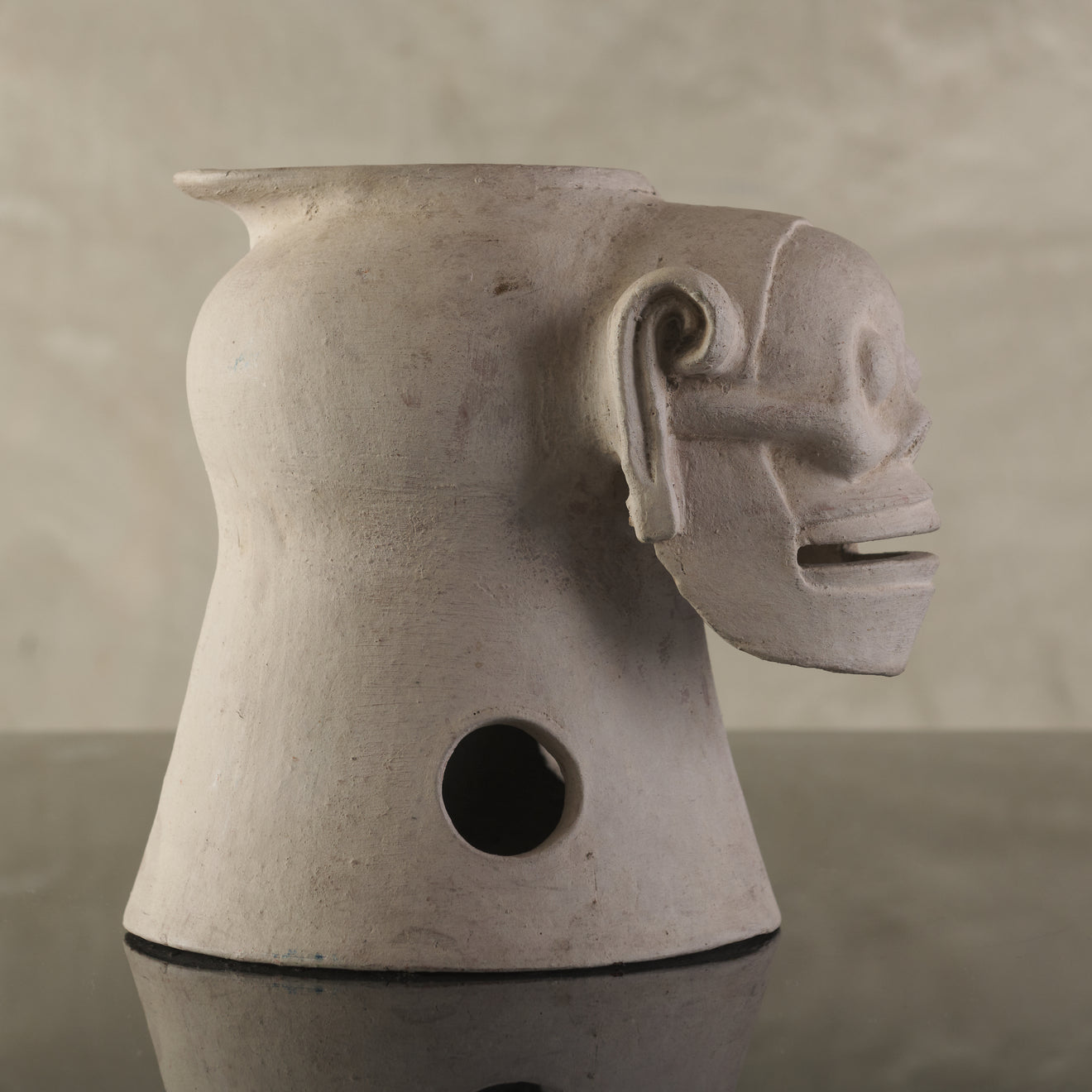 AZTEC REVIVAL CLAY VESSEL