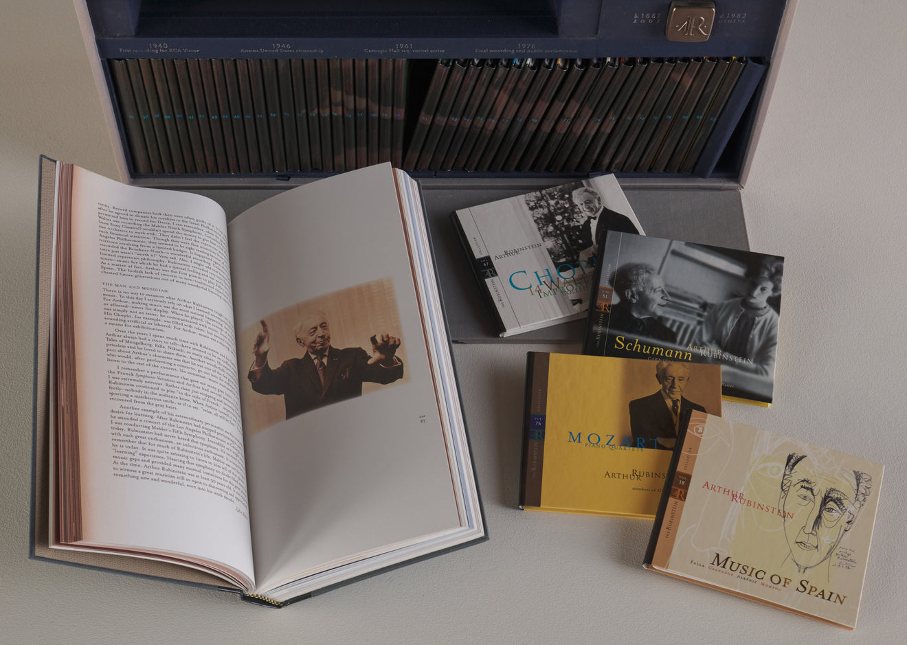 THE ARTHUR RUBINSTEIN LIMITED EDITION COLLECTION - CD BOX SET