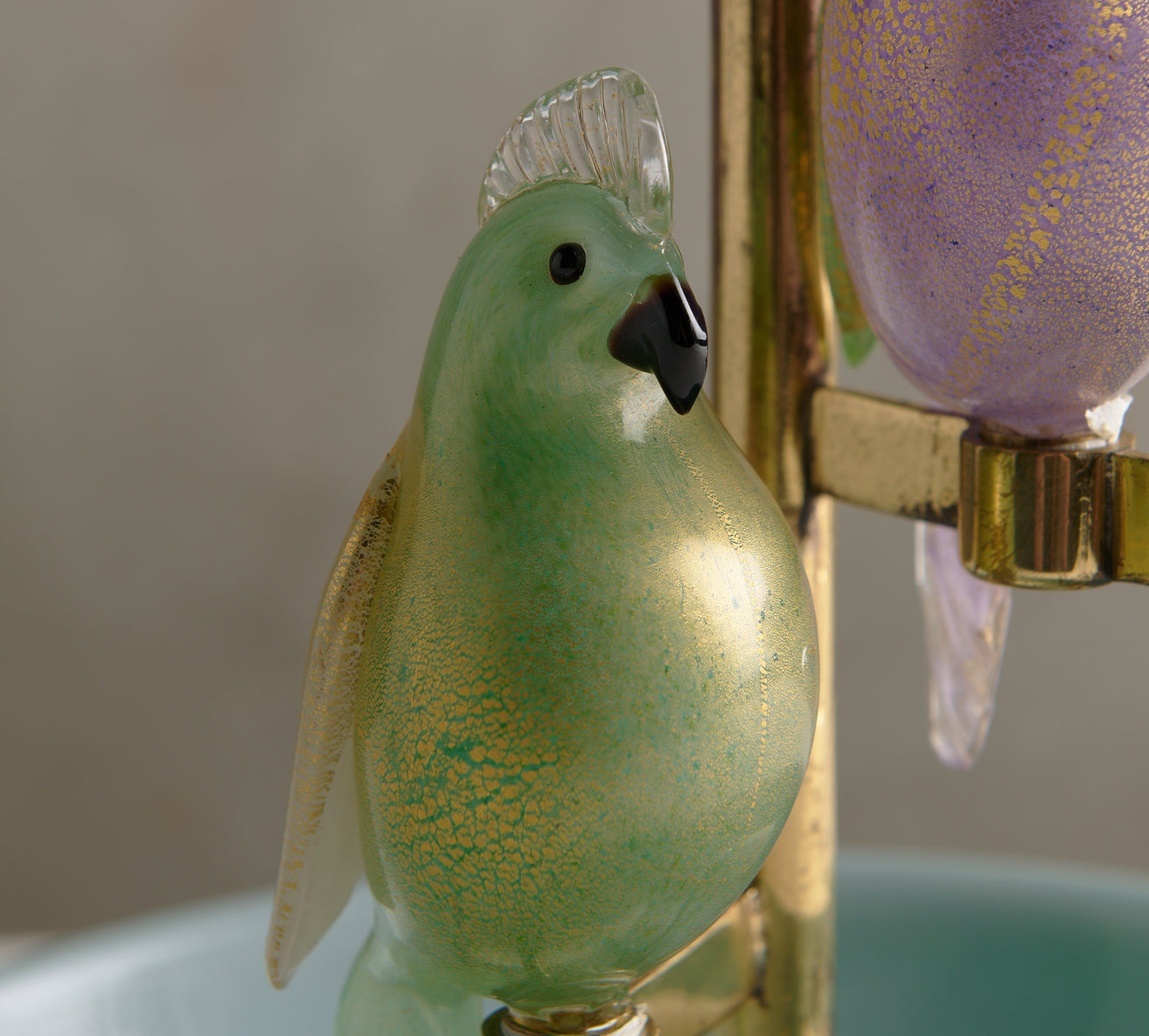 BAROVIER AND TOSO MURANO 'BIRDCAGE' LAMP