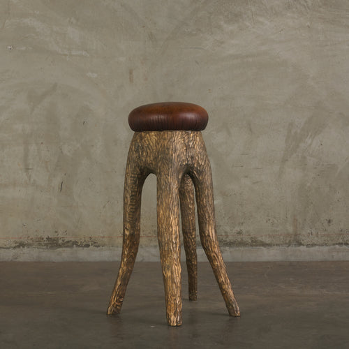 BC WORKSHOP BRONZE ROOT STOOL