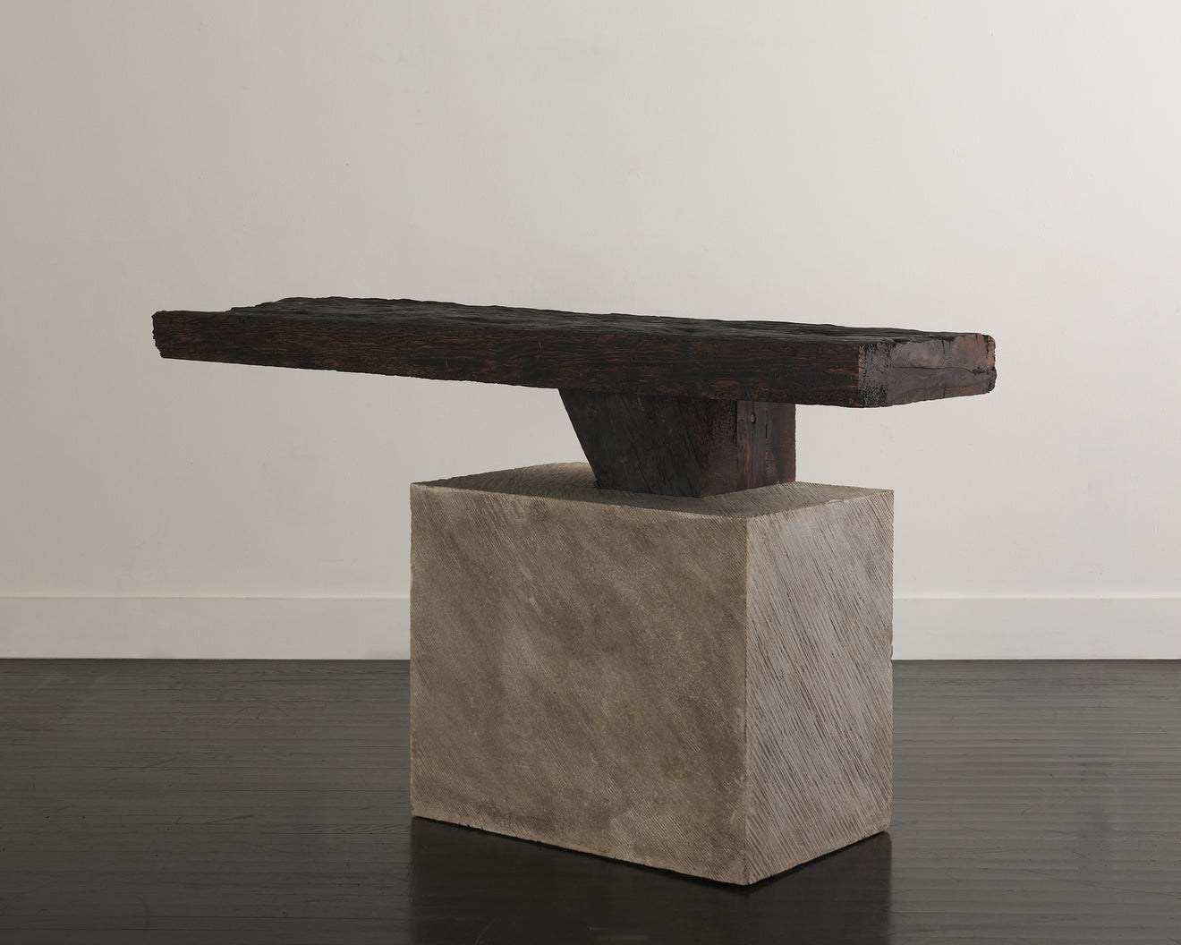 BCW SCHISM CONSOLE, STONE & WOOD