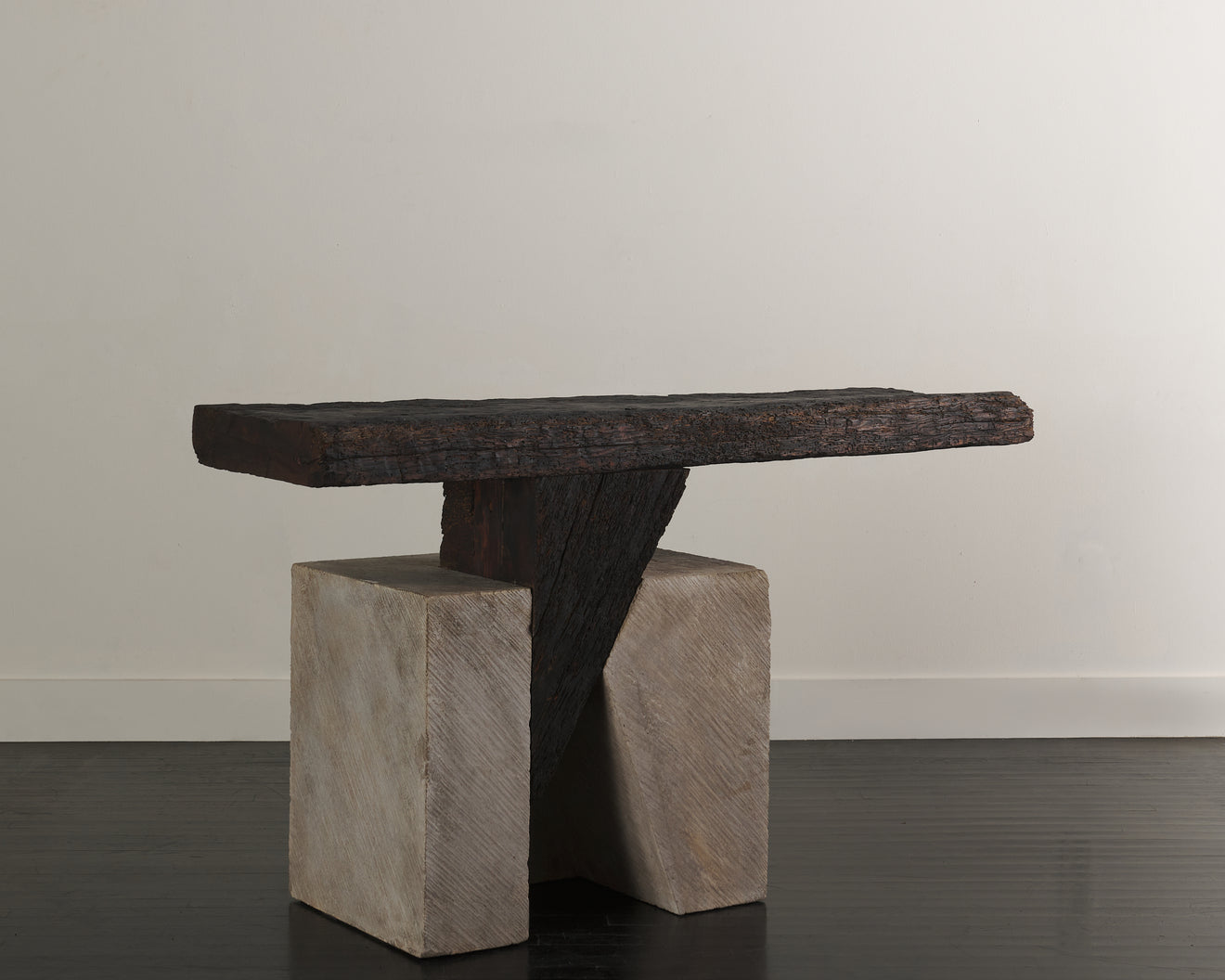 BCW SCHISM CONSOLE, STONE & WOOD