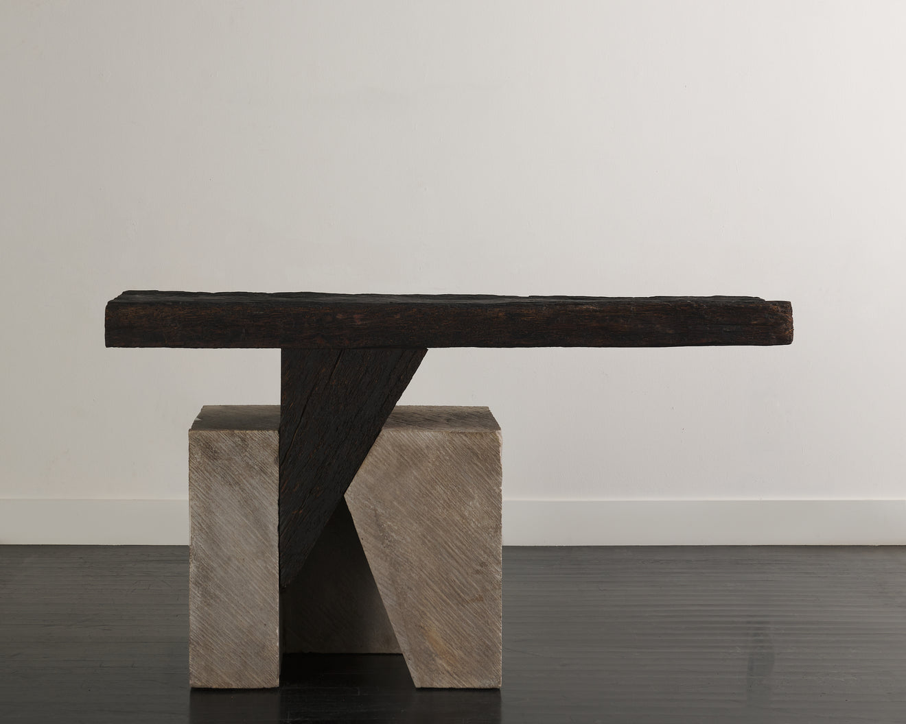 BCW SCHISM CONSOLE, STONE & WOOD