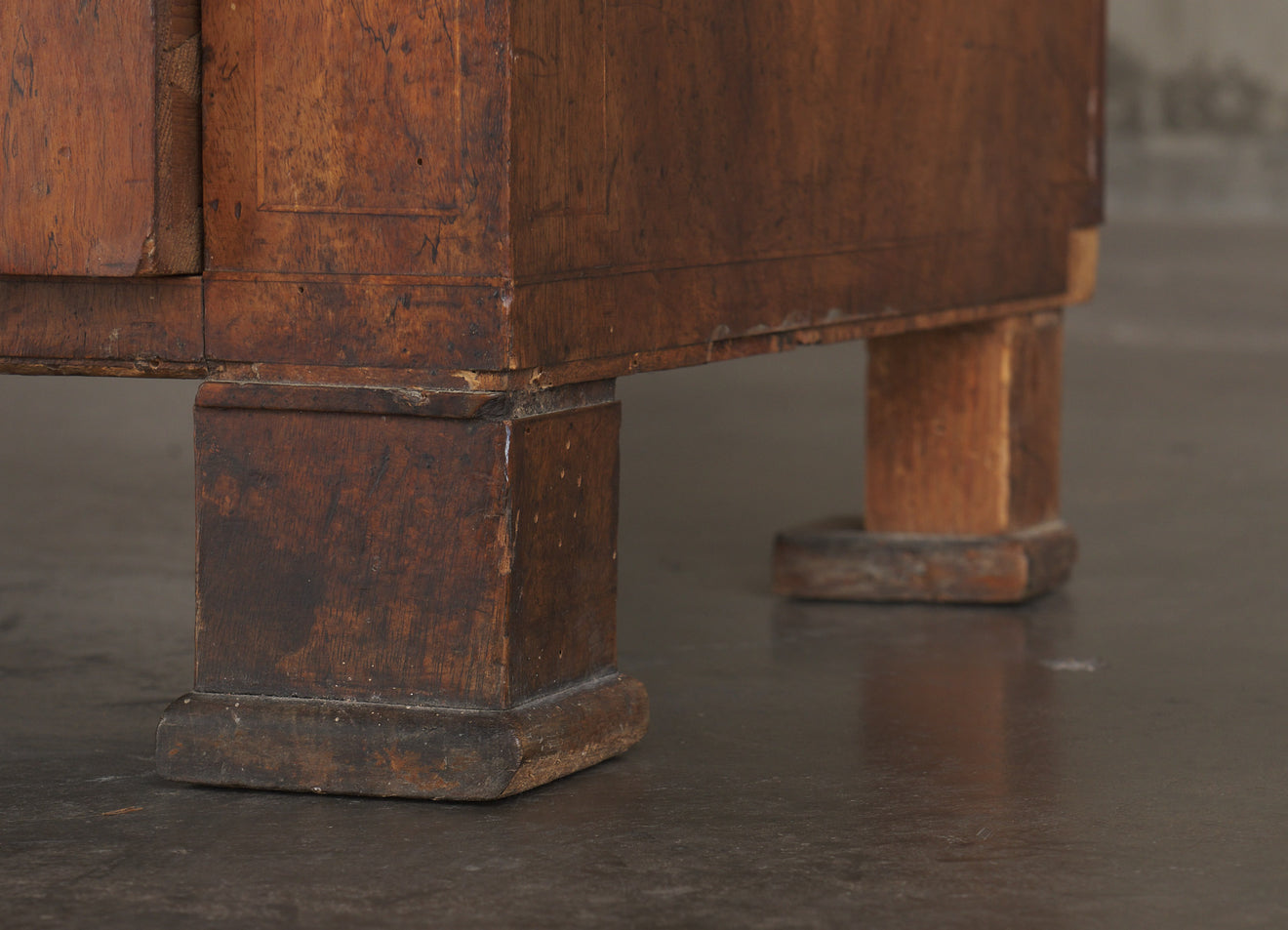 BIEDERMEIER FALL FRONT 'SECRETAIRE A ABATTANT', c1840