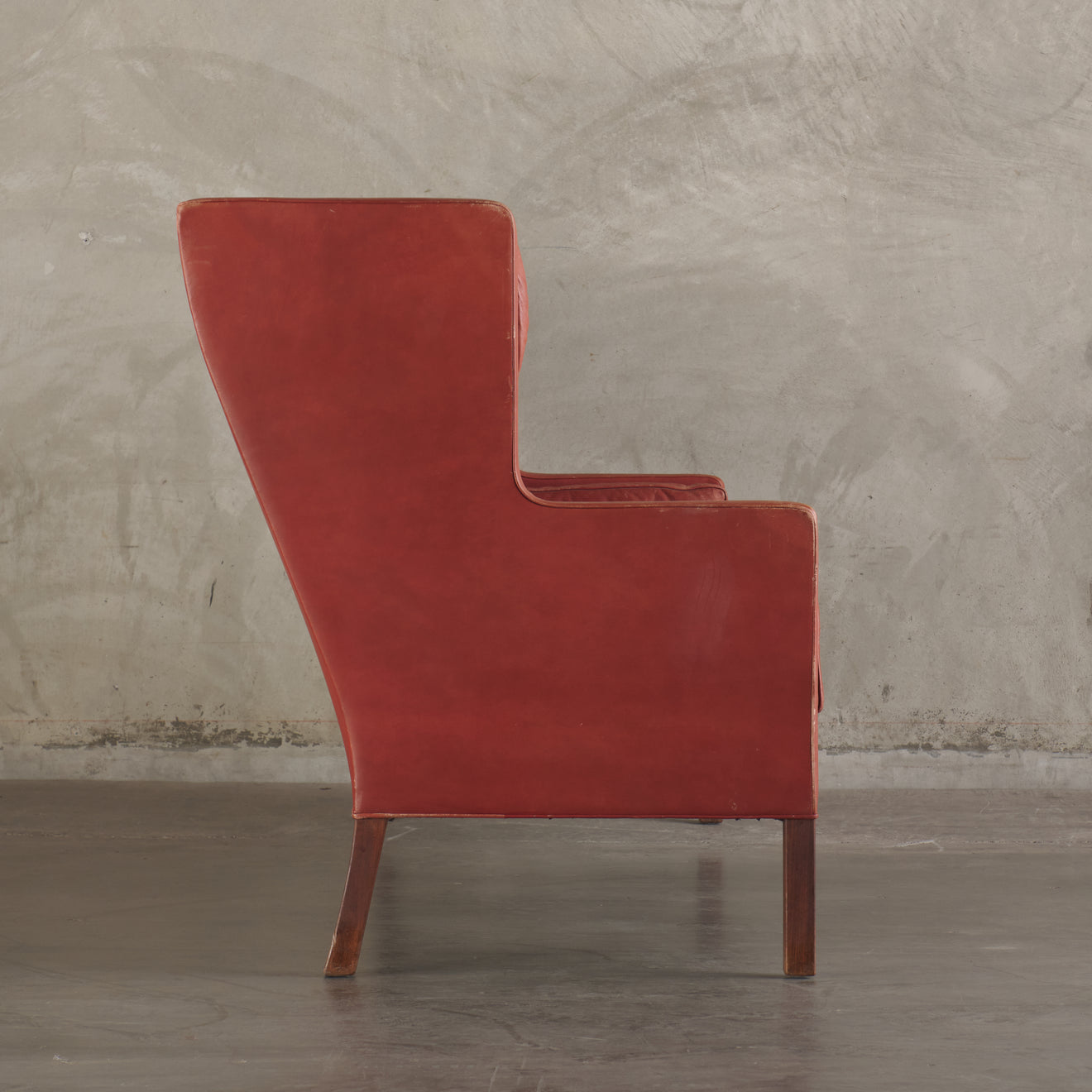 BORGE MOGENSEN HIGHBACK SOFA, MODEL 2193, FREDERICIA, DENMARK, C1965