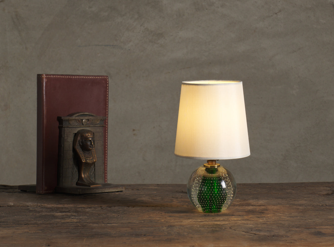BULLICANTE BOUDOIR TABLE LAMP, MURANO, 1950s