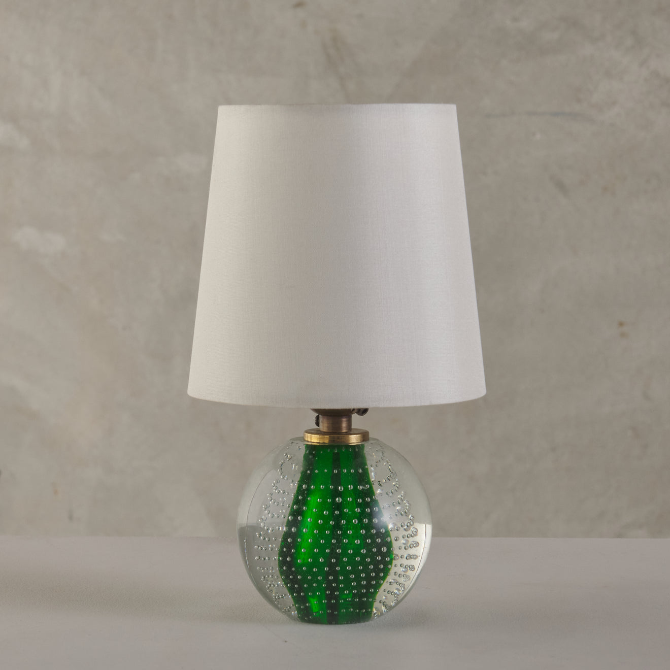 BULLICANTE BOUDOIR TABLE LAMP, MURANO, 1950s