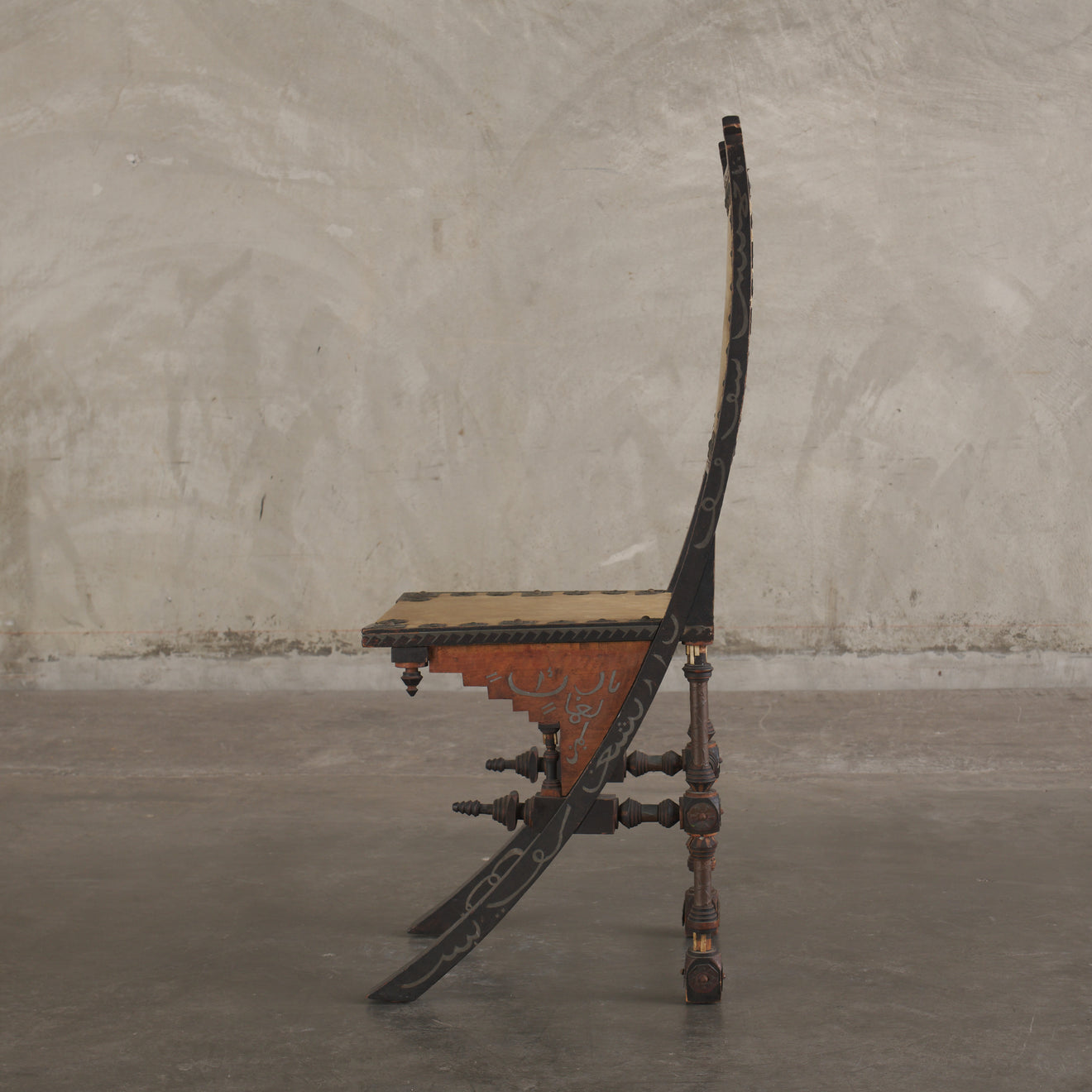 CARLO BUGATTI ( 1856-1940 ) SIDE CHAIR, ITALY C 1906