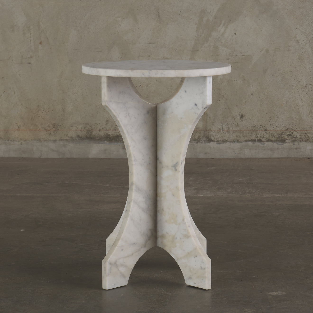 CARRERA MARBLE SIDE TABLE