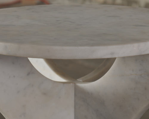 CARRERA MARBLE SIDE TABLE