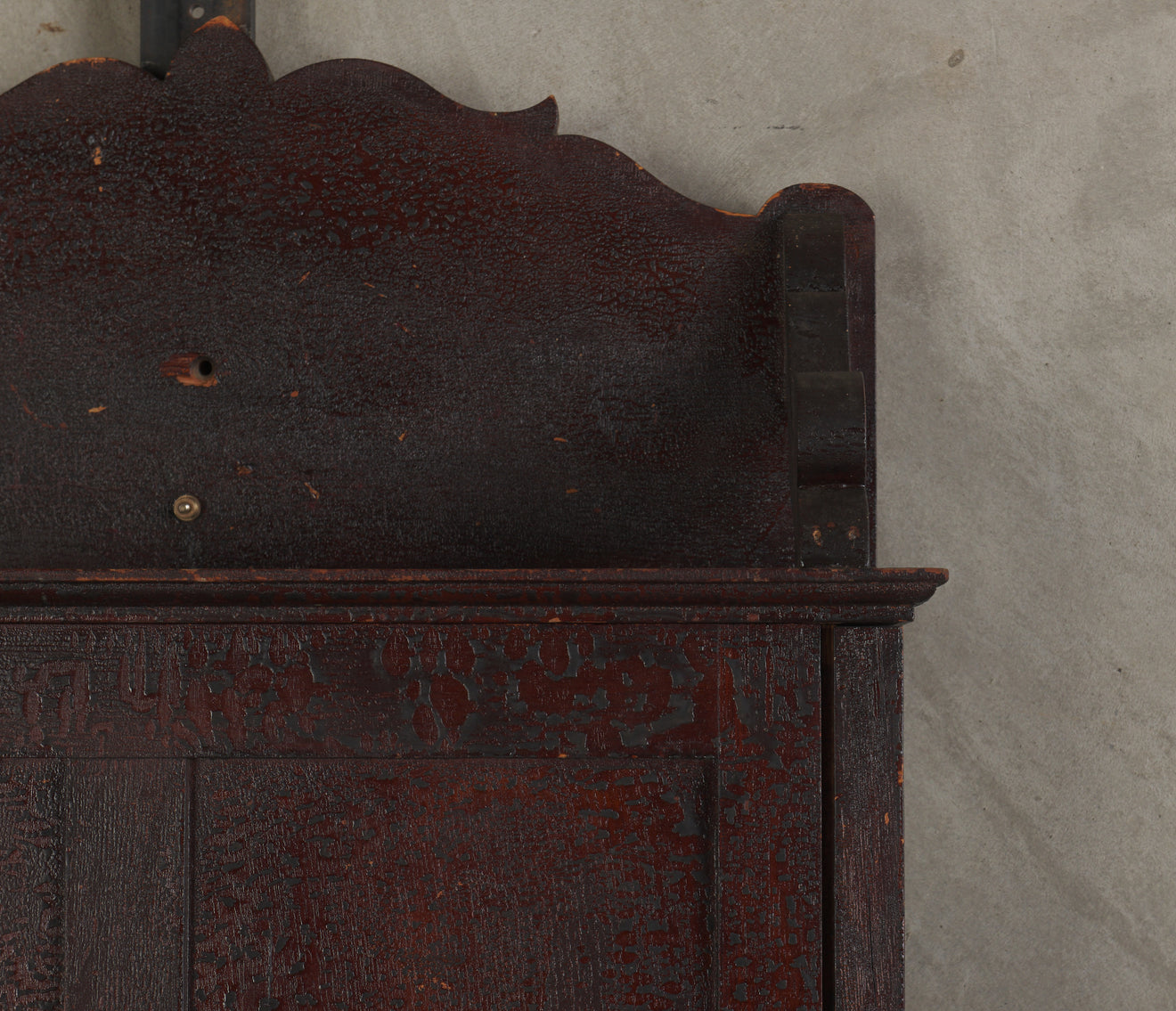 CARTE DE VISITE ALBUM WALL CABINET, c1900