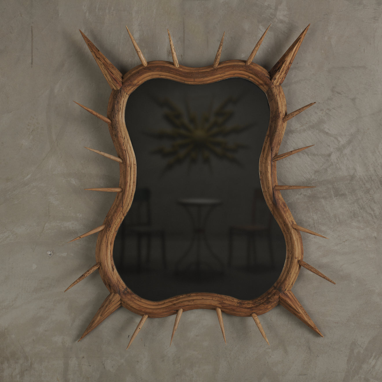 CHERAN PEAR MIRROR FRAME  BY MIKE DIAZ