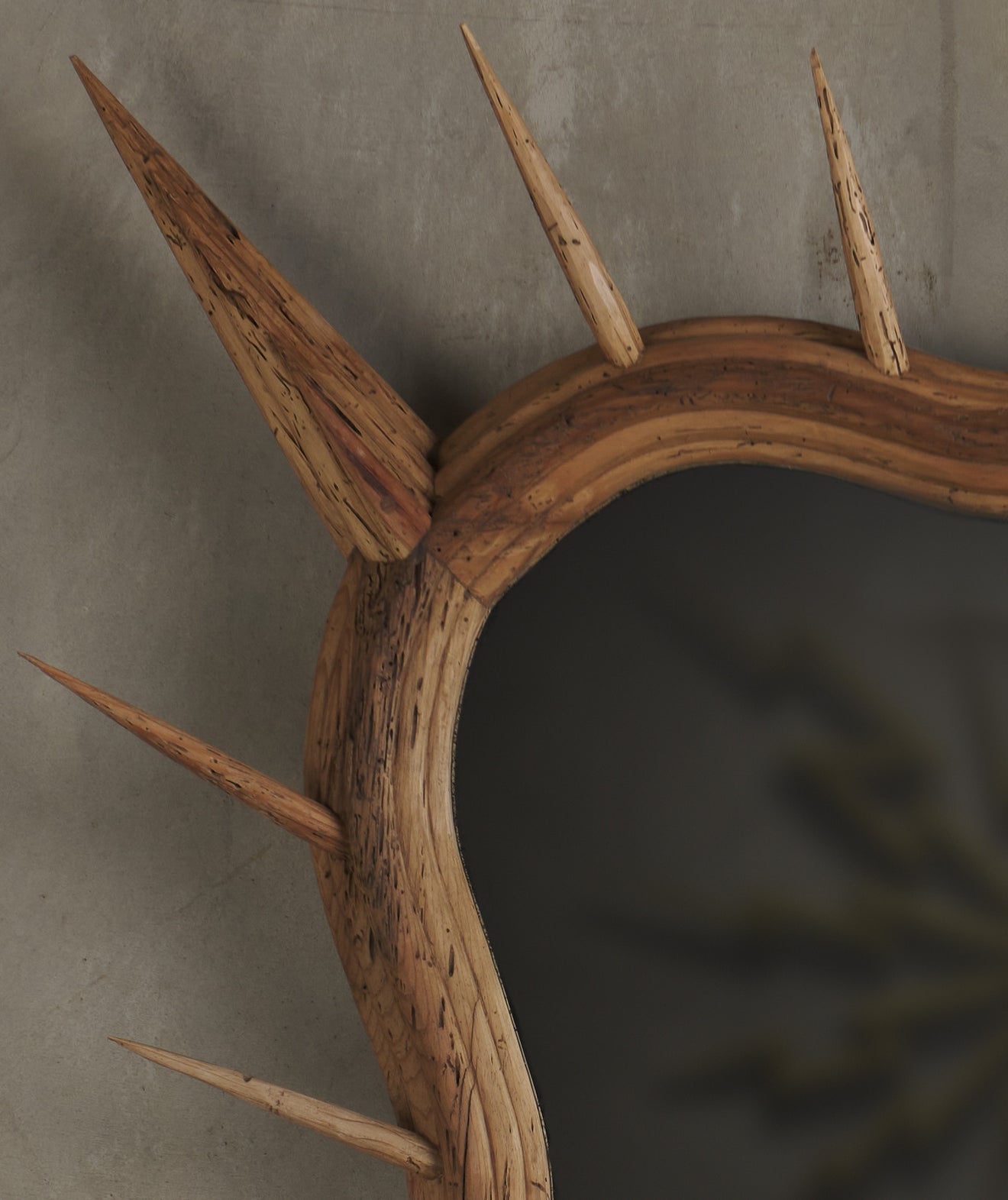 CHERAN PEAR MIRROR FRAME  BY MIKE DIAZ