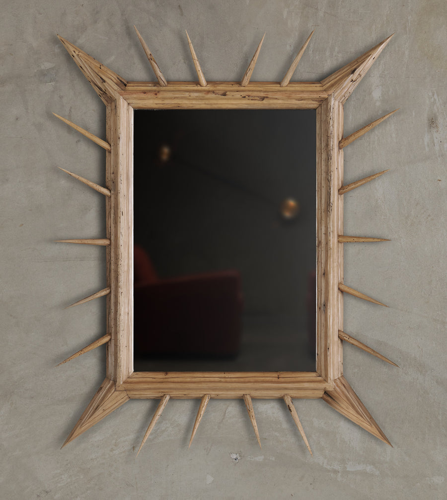 CHERAN SPIKED MIRROR FRAME BY MIKE DIAZ