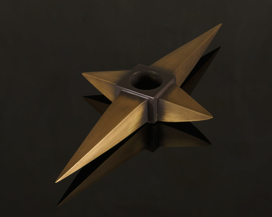 MORAL COMPASS CANDLE HOLDER(s) BY LIKA MOORE